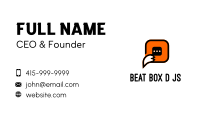 Fox Chat Software Business Card Image Preview