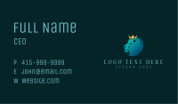 Elegant Crown Lion Business Card Image Preview