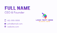 Paint Brush Roof Business Card Image Preview