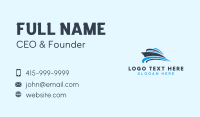 Sailing Travel Boat Business Card Preview