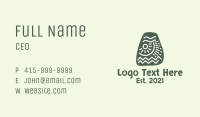 Ancient Mayan Stone Business Card Image Preview