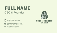 Ancient Mayan Stone Business Card Image Preview