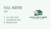 Grass House Gardening Business Card Image Preview