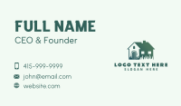 Grass House Gardening Business Card Preview