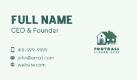 Grass House Gardening Business Card Image Preview