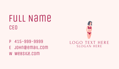 Underwear Lingerie Fashion  Business Card Image Preview