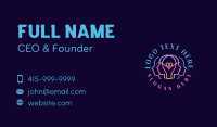Psychiatry Counseling Heart Business Card Preview