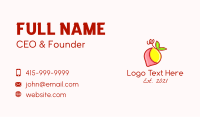 Strawberry Lemonade Business Card Image Preview