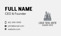 Urban City Buildings  Business Card Design