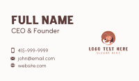 Pet Dachshund Grooming Business Card Design