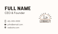 Vintage Horse Ranch Business Card Image Preview