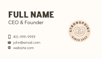 Pretzel Bread Bakery Business Card Image Preview