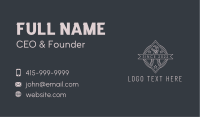 Pipe Wrench Badge Business Card Image Preview