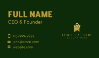 Luxury Crown Banner Business Card Image Preview