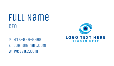 Eye Vision Optometry Business Card Image Preview