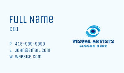 Eye Vision Optometry Business Card Image Preview