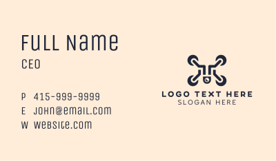 Drone Video Camera Business Card Image Preview