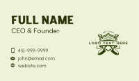 Shovel Garden Landscaping Business Card Image Preview