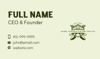 Shovel Garden Landscaping Business Card Image Preview