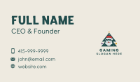 Christmas Santa Tree Business Card Image Preview