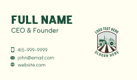 Vintage Farm Tractor Business Card Design