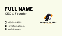 Mullet Haircut Man Business Card Preview