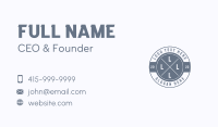 Vintage Hipster Brand Business Card Image Preview
