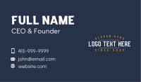 Modern Business Wordmark Business Card Image Preview