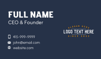 Modern Business Wordmark Business Card Image Preview