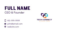 Tech Cube Gaming Business Card Image Preview
