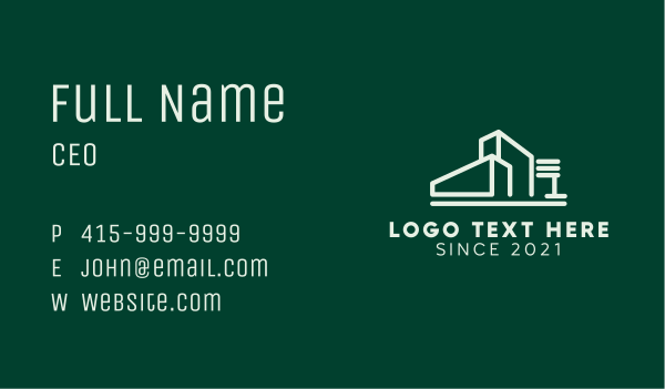 Cargo Delivery Warehouse Business Card Design Image Preview