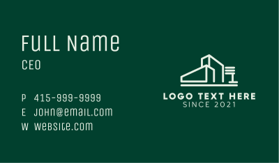 Cargo Delivery Warehouse Business Card Image Preview