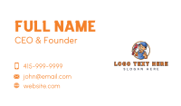 Repair Handyman Wrench Business Card Image Preview