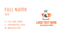 Coffee Camera Business Card Image Preview