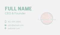 Feminine Watercolor Paint Business Card Image Preview