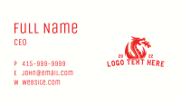 Dragon Beast Mythology Business Card Image Preview