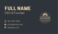 Classic Elegant Hotel Business Card Design