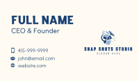 Eco Janitorial Cleaning Business Card Image Preview