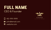 Eagle Shield Lettermark Business Card Image Preview