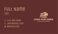 Wildlife Bull Animal Business Card Image Preview