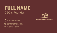 Wildlife Bull Animal Business Card Image Preview
