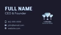 Diamond Hot Air Balloon Business Card Image Preview