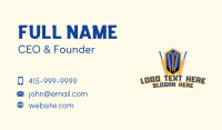 Cricket Sports Training Business Card Design