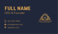 Regal Crown Luxury Business Card Image Preview