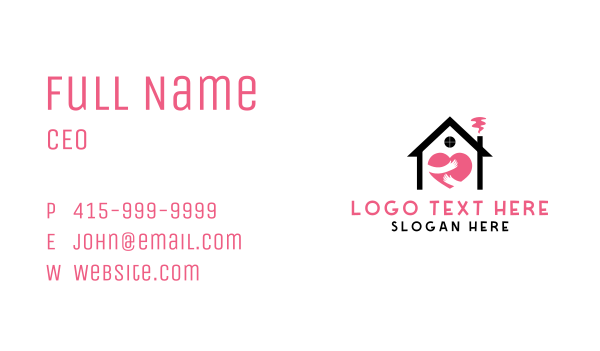Love Care Shelter Business Card Design Image Preview
