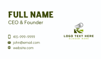 Modern Golf Ball Business Card Design