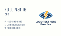 Thunderbolt Eye Energizer Business Card Image Preview