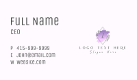 Natural Beauty Lettermark Business Card Image Preview