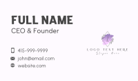Natural Beauty Lettermark Business Card Image Preview