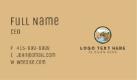 Rustic Mountain River Business Card Image Preview